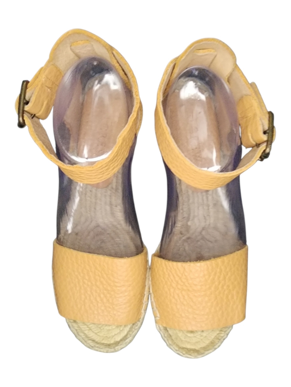 J. Crew Corsica Espadrille Leather Wedge Sandals, Womens 7 - Picture 5 of 12